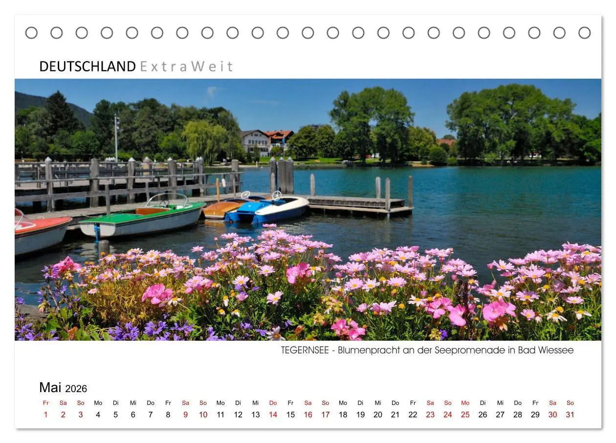 Bild: 9783457832554 | Weißblaue Impressionen vom Tegernsee (Tischkalender 2026 DIN A5...