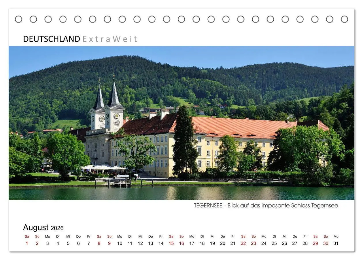 Bild: 9783457832554 | Weißblaue Impressionen vom Tegernsee (Tischkalender 2026 DIN A5...