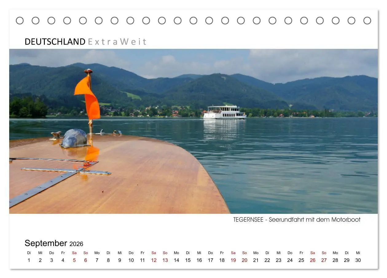 Bild: 9783457832554 | Weißblaue Impressionen vom Tegernsee (Tischkalender 2026 DIN A5...