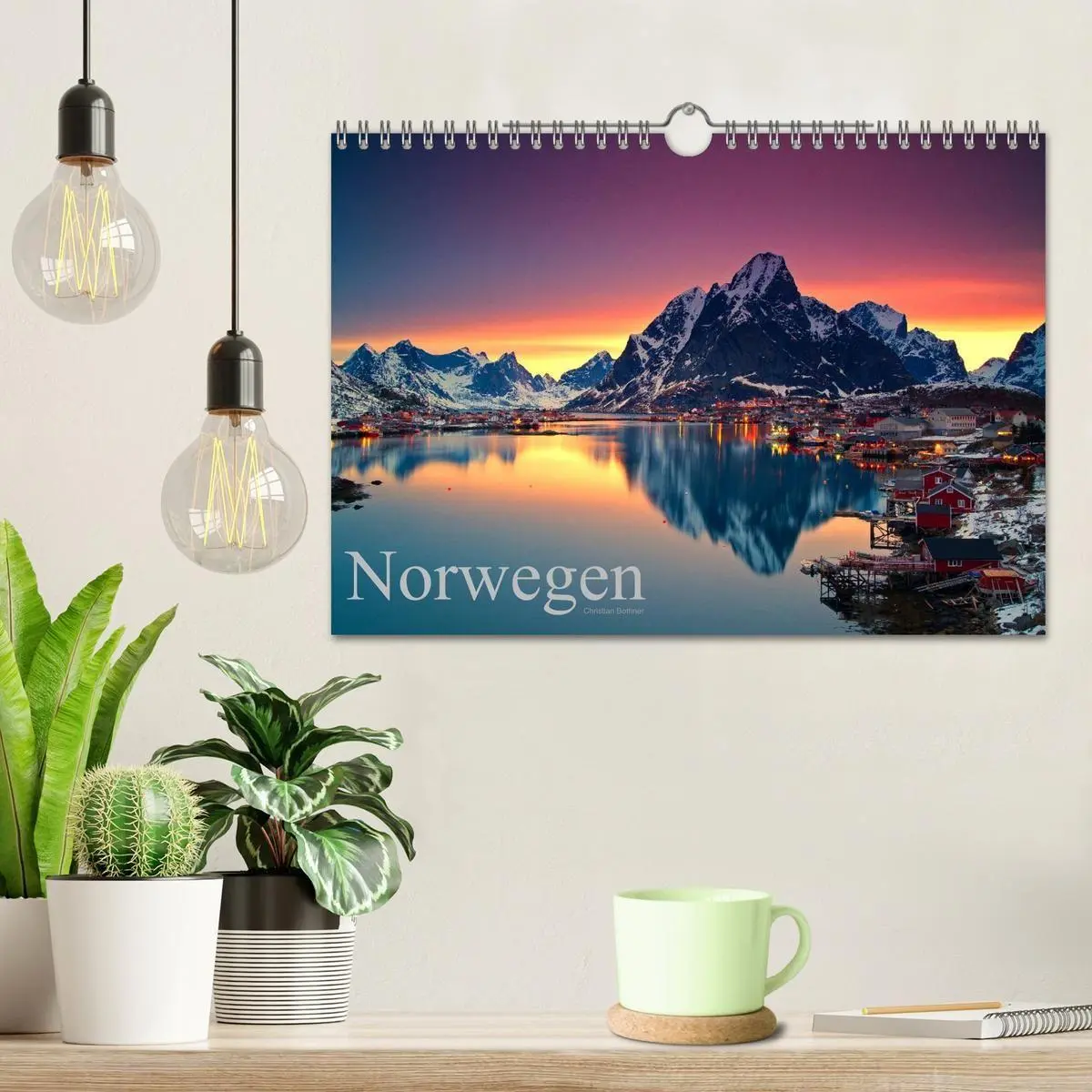 Bild: 9783594212554 | Norwegen (Wandkalender 2027 DIN A4 quer), CALVENDO Monatskalender