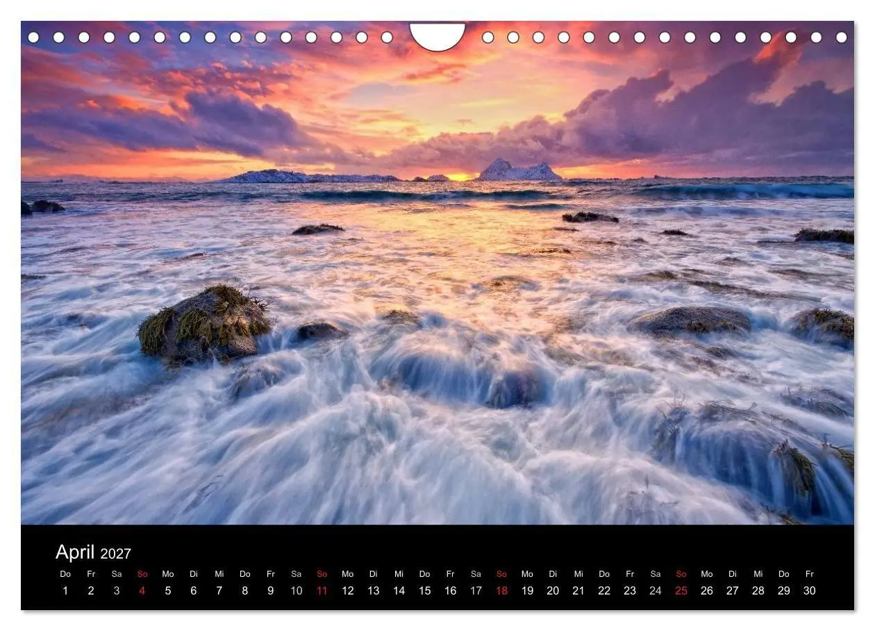 Bild: 9783594212554 | Norwegen (Wandkalender 2027 DIN A4 quer), CALVENDO Monatskalender