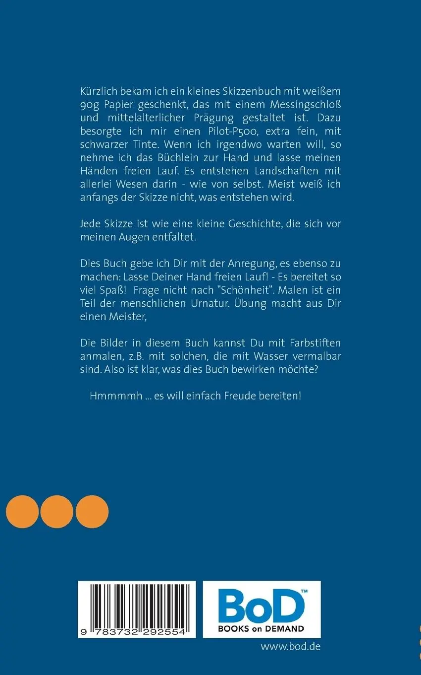 Rückseite: 9783732292554 | Das kleine, feine Ausmalbuch | ... für Dich | Bernd Gerken | Buch