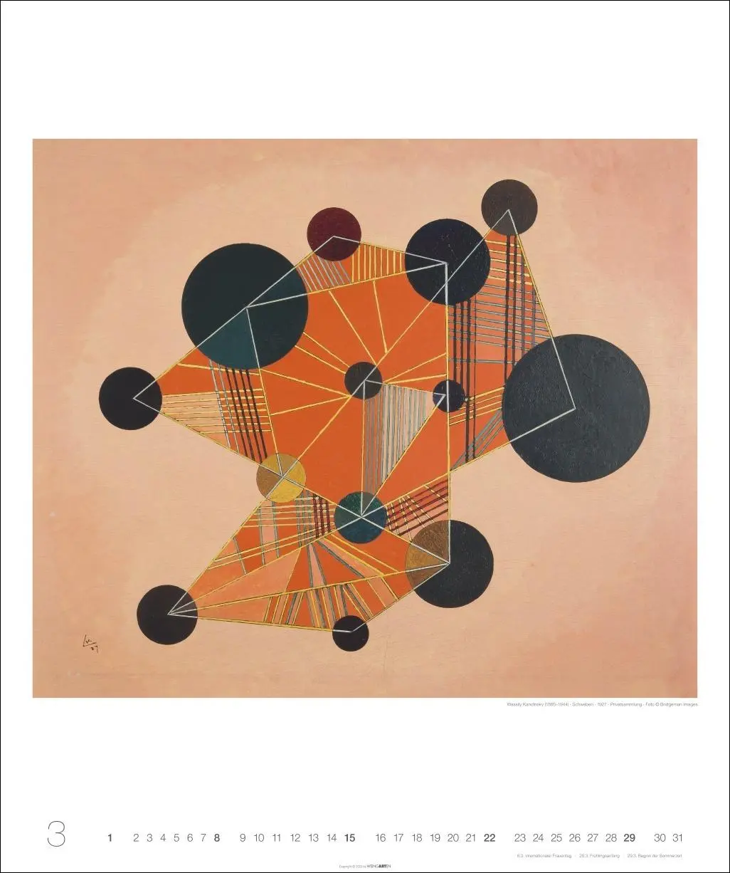 Bild: 9783839902554 | Wassily Kandinsky Edition Kalender 2026 | Wassily Kandinsky | Kalender