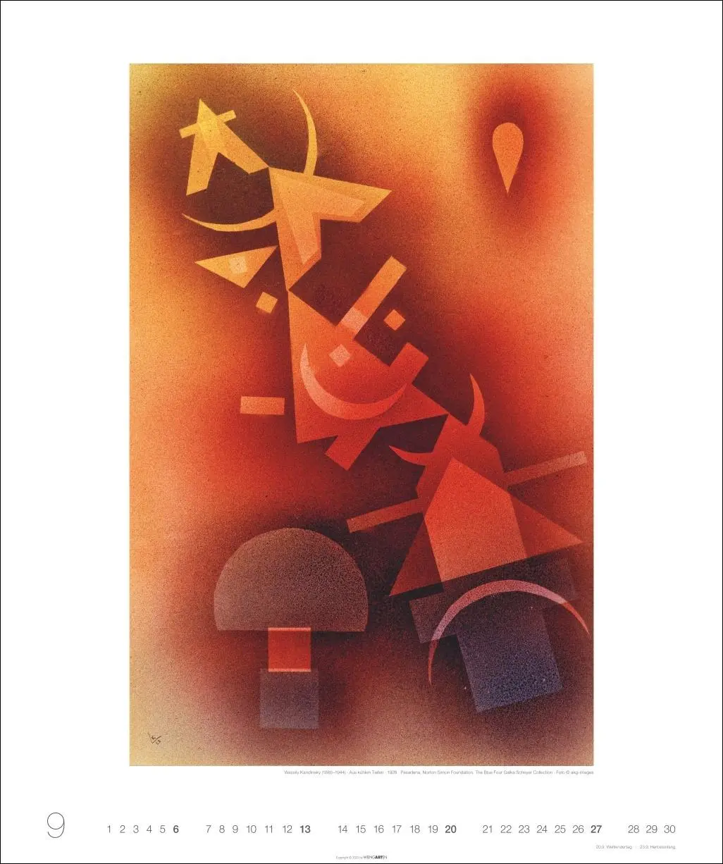 Bild: 9783839902554 | Wassily Kandinsky Edition Kalender 2026 | Wassily Kandinsky | Kalender