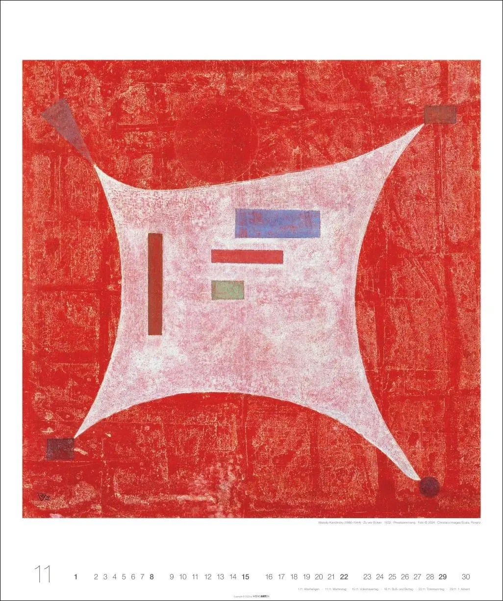 Bild: 9783839902554 | Wassily Kandinsky Edition Kalender 2026 | Wassily Kandinsky | Kalender