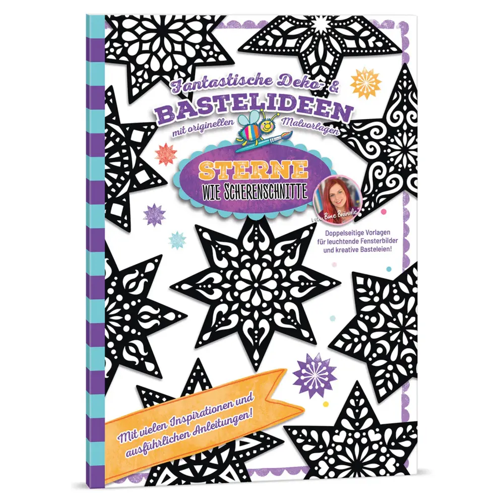 Cover: 9783955352554 | Deko- &amp; Bastelideen - STERNE WIE SCHERENSCHNITTE | Bine Brändle | Buch