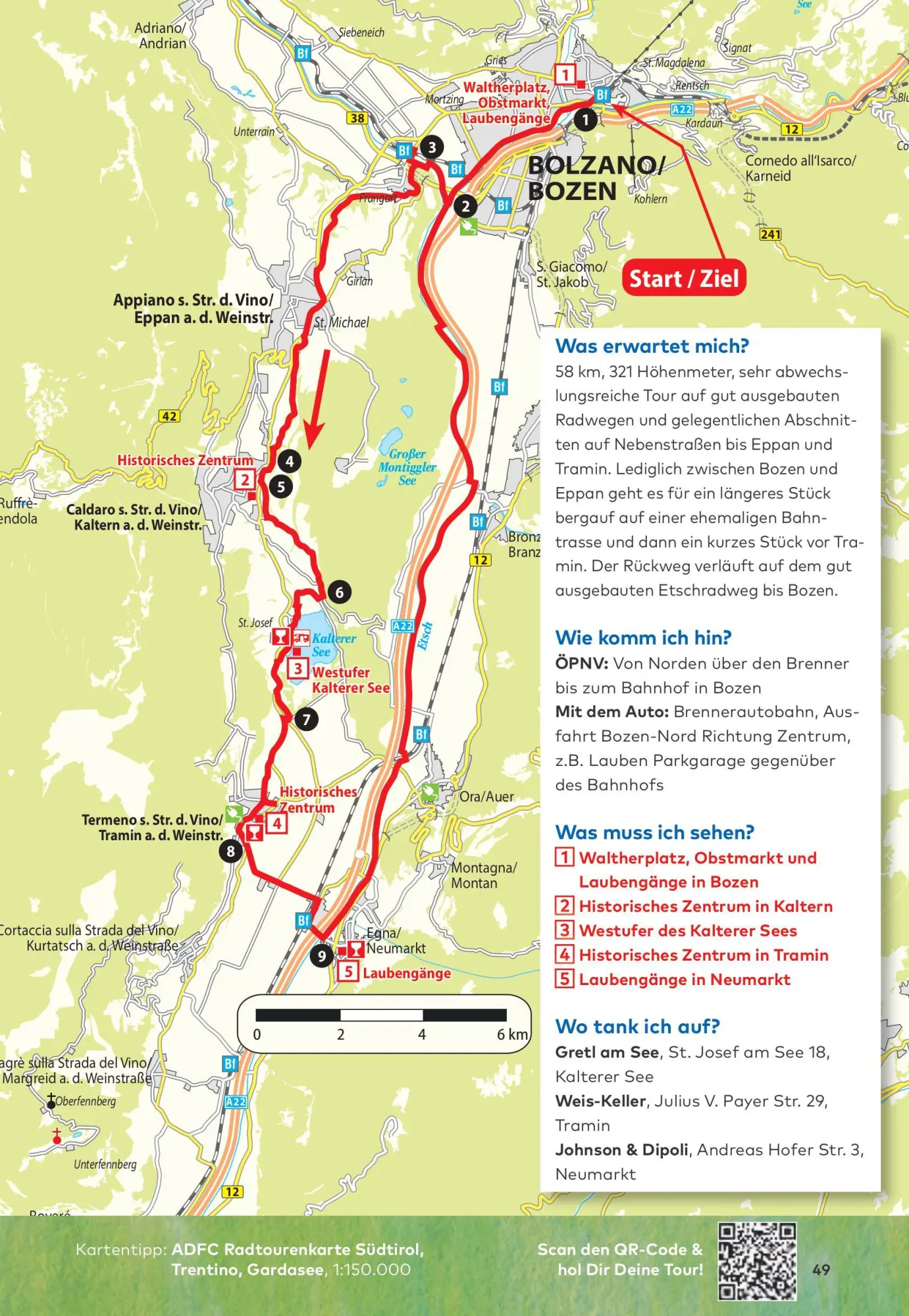 Bild: 9783969902554 | Die 25 schönsten E-Bike Touren in Südtirol mit E-Bike...