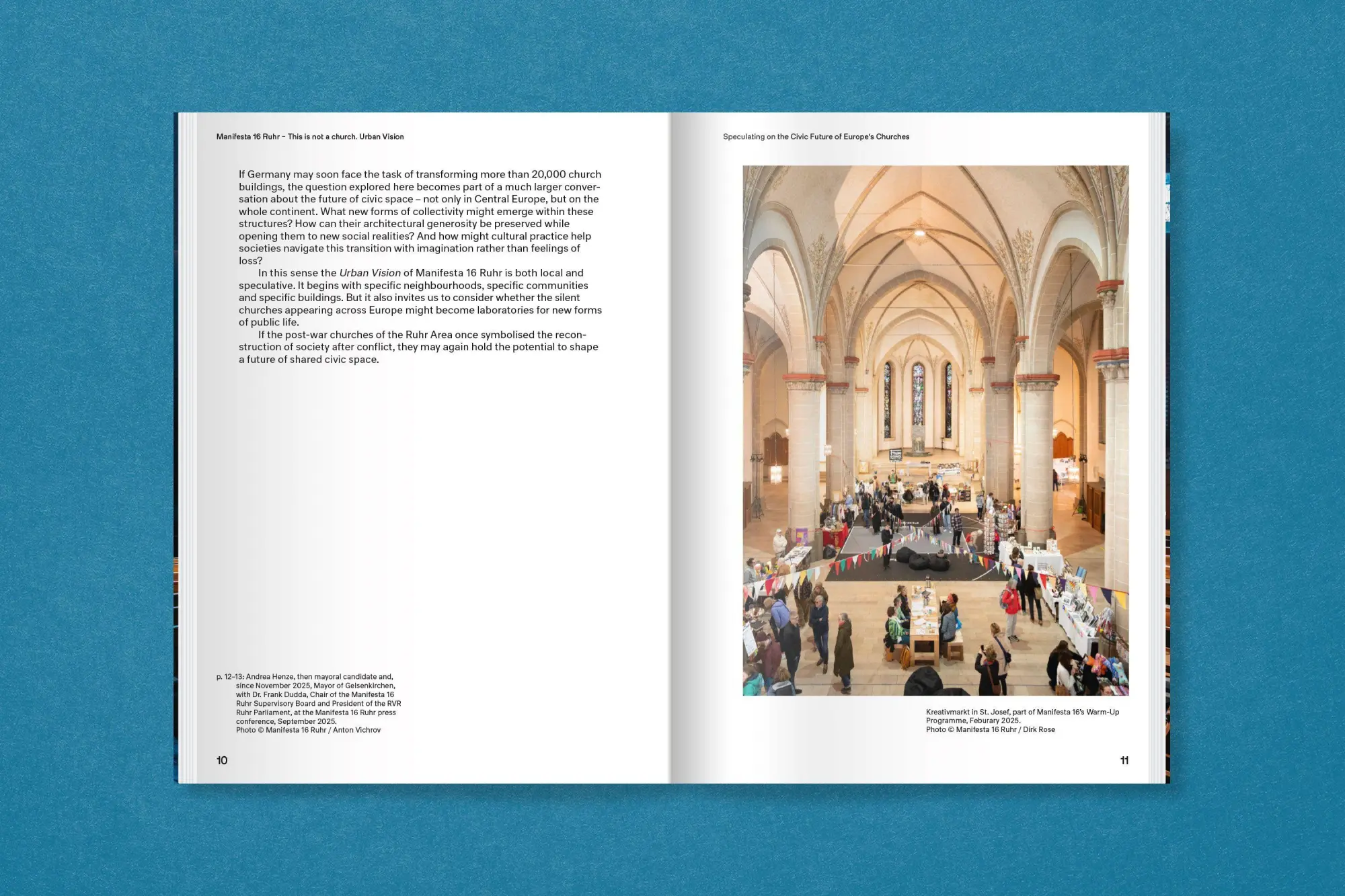 Bild: 9783987412554 | Manifesta 16 Ruhr: This is not a church | Urban Vision | Ruhr | Buch