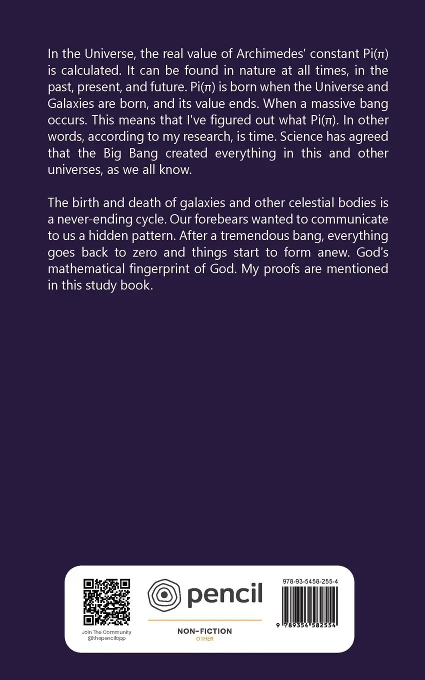 Rückseite: 9789354582554 | Pi( ÏEUR) Time and Nikola Tesla 369 | Deepak Singh | Taschenbuch