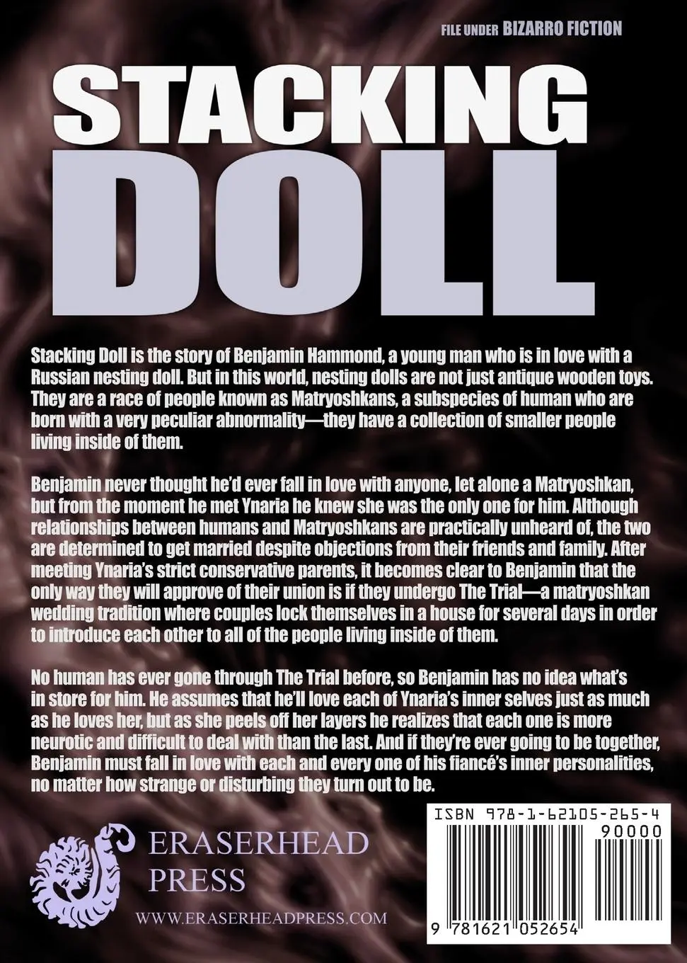 Rückseite: 9781621052654 | Stacking Doll | Carlton Mellick III | Taschenbuch | Englisch | 2018
