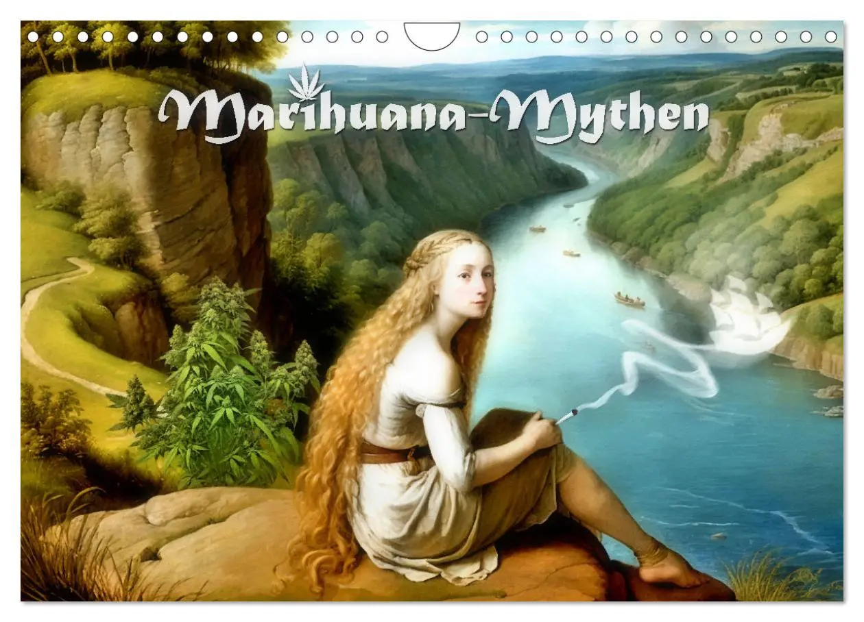 Cover: 9783457372654 | Marihuana-Mythen (Wandkalender 2026 DIN A4 quer), CALVENDO...