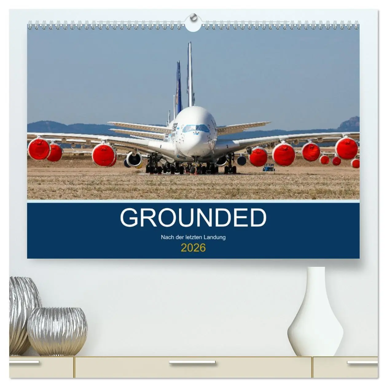 Cover: 9783457442654 | GROUNDED (hochwertiger Premium Wandkalender 2026 DIN A2 quer),...