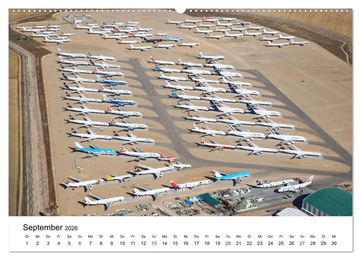 Bild: 9783457442654 | GROUNDED (hochwertiger Premium Wandkalender 2026 DIN A2 quer),...