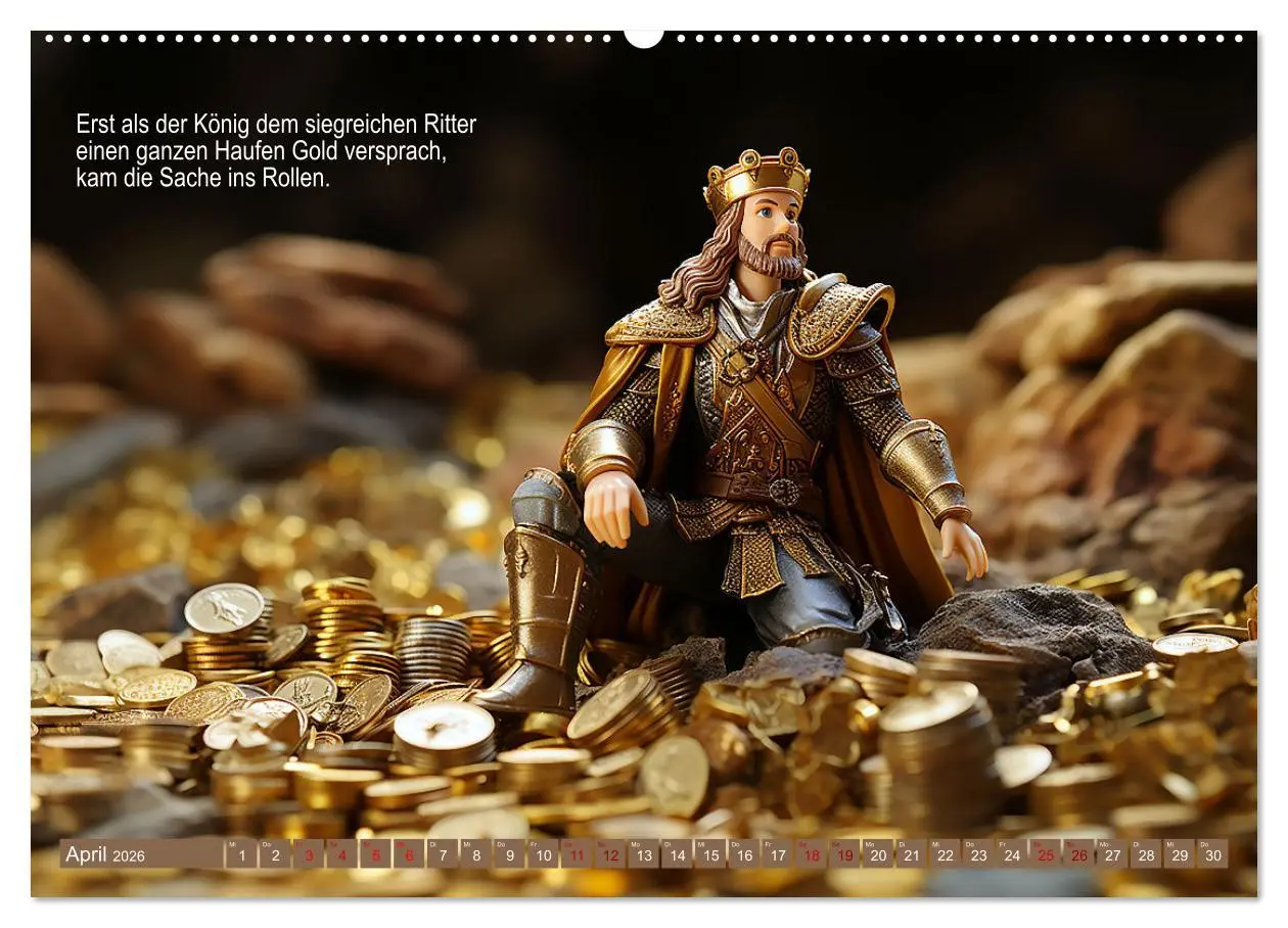 Bild: 9783457512654 | Eine seltsame Drachengeschichte (hochwertiger Premium Wandkalender...