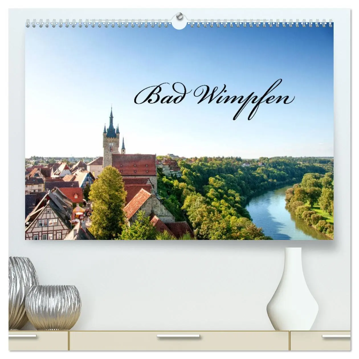 Cover: 9783457682654 | Bad Wimpfen. (hochwertiger Premium Wandkalender 2026 DIN A2 quer),...