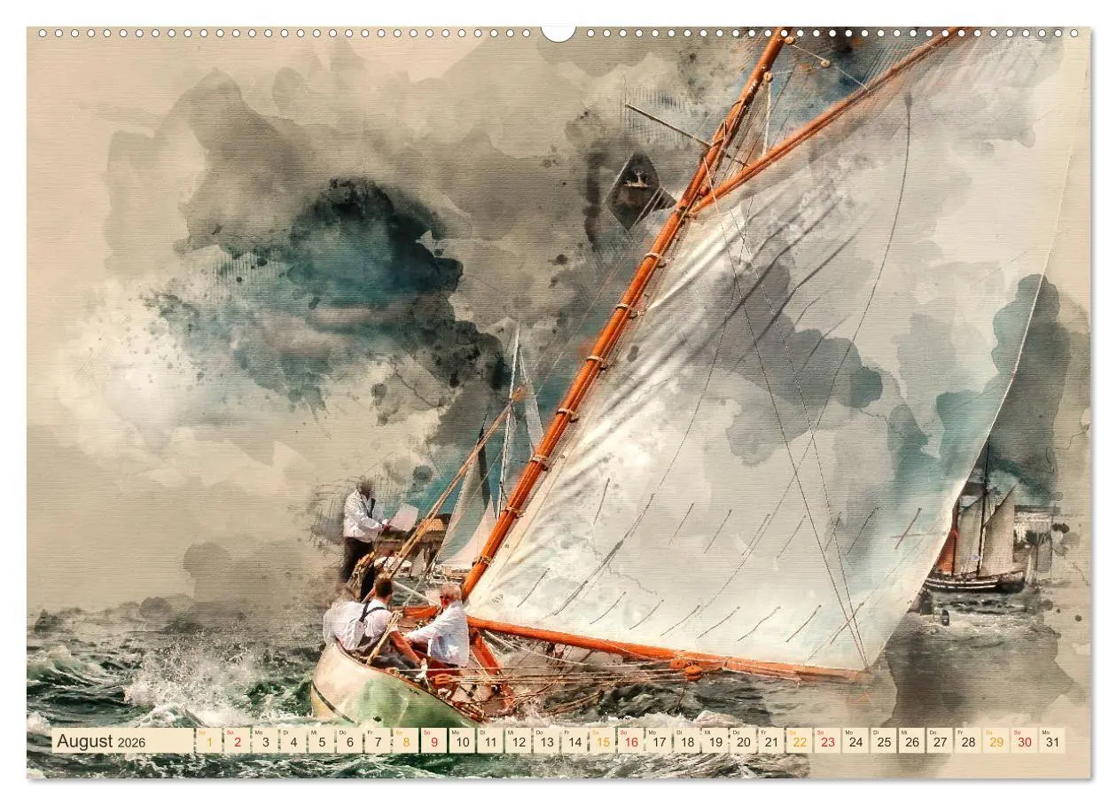 Bild: 9783457752654 | Ich liebe Segeln (hochwertiger Premium Wandkalender 2026 DIN A2...