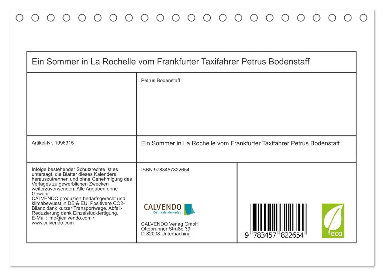 Bild: 9783457822654 | Ein Sommer in La Rochelle vom Frankfurter Taxifahrer Petrus...