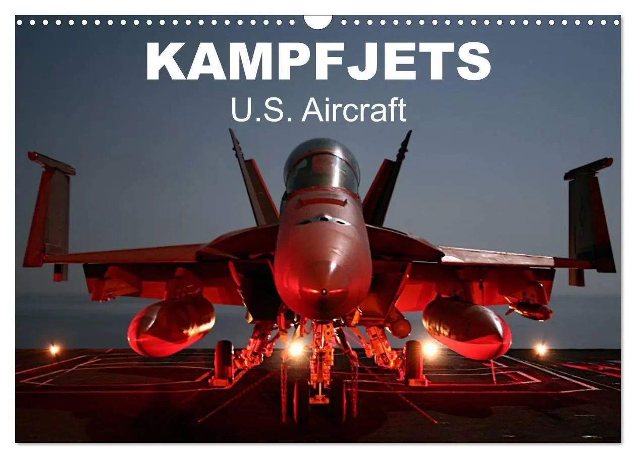Cover: 9783516222654 | Kampfjets - U.S. Aircraft (Wandkalender 2026 DIN A3 quer), CALVENDO...