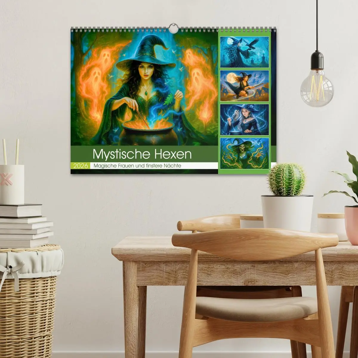 Bild: 9783516602654 | Mystische Hexen - Magische Frauen und finstere Nächte (Wandkalender...