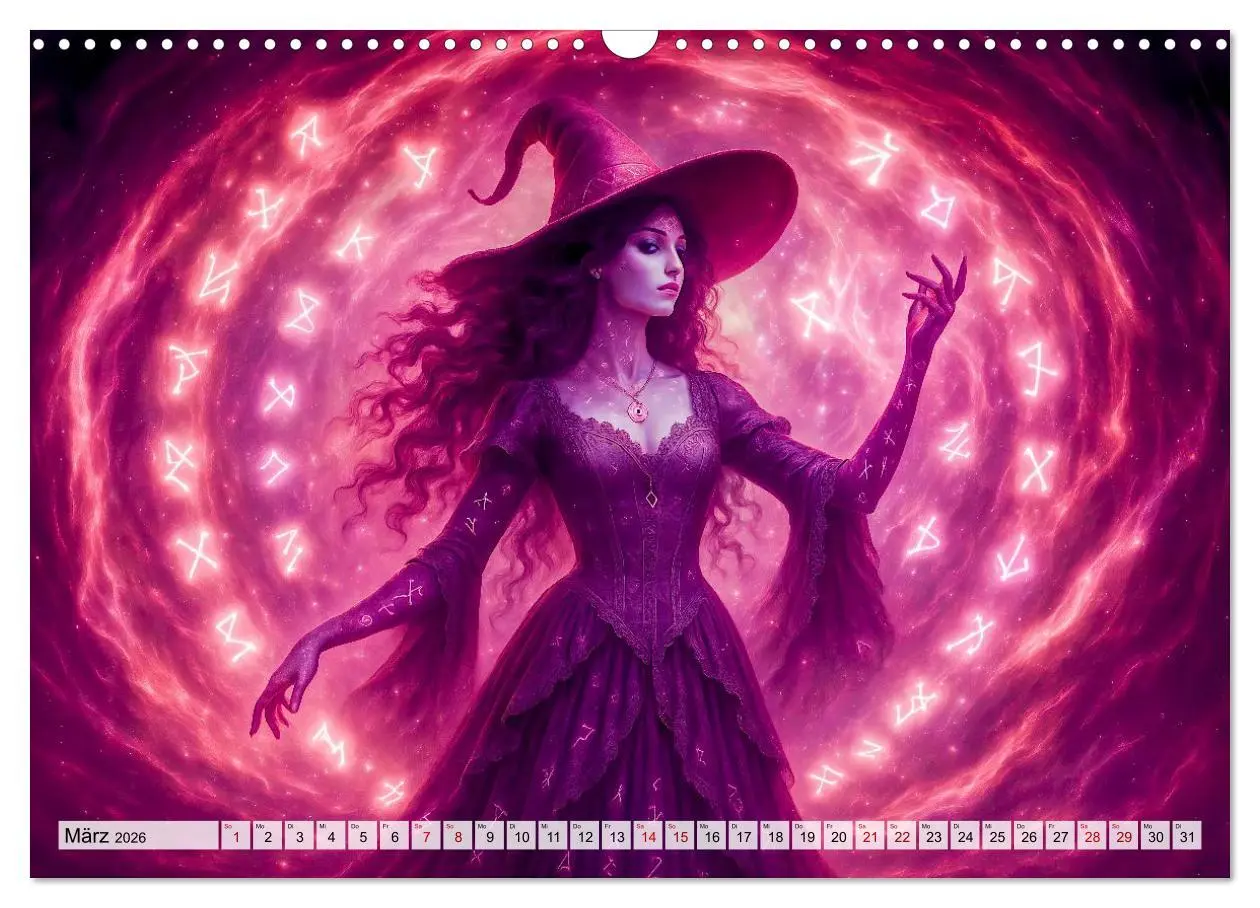Bild: 9783516602654 | Mystische Hexen - Magische Frauen und finstere Nächte (Wandkalender...