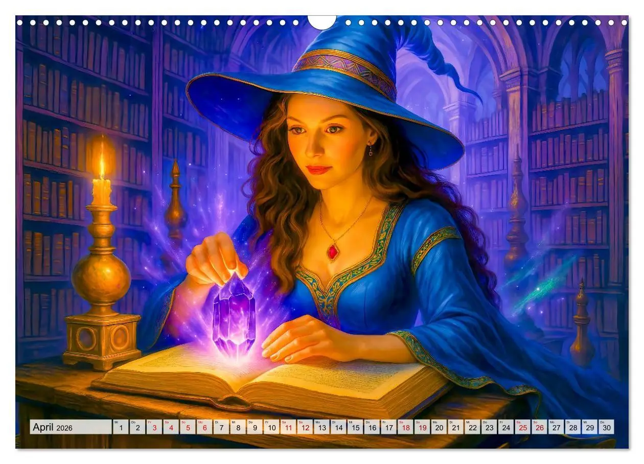 Bild: 9783516602654 | Mystische Hexen - Magische Frauen und finstere Nächte (Wandkalender...
