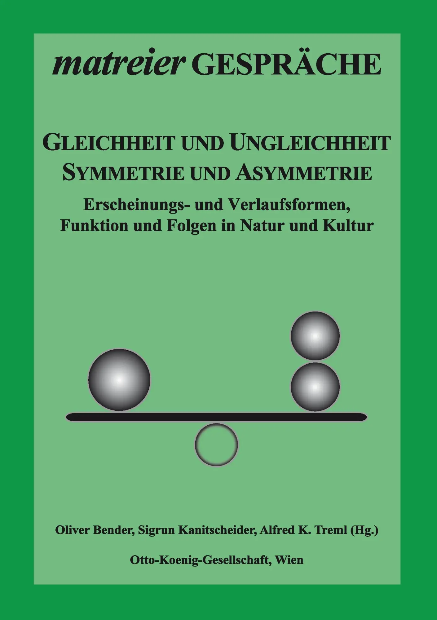 Cover: 9783732282654 | Gleichheit und Ungleichheit, Symmetrie und Asymmetrie | Taschenbuch