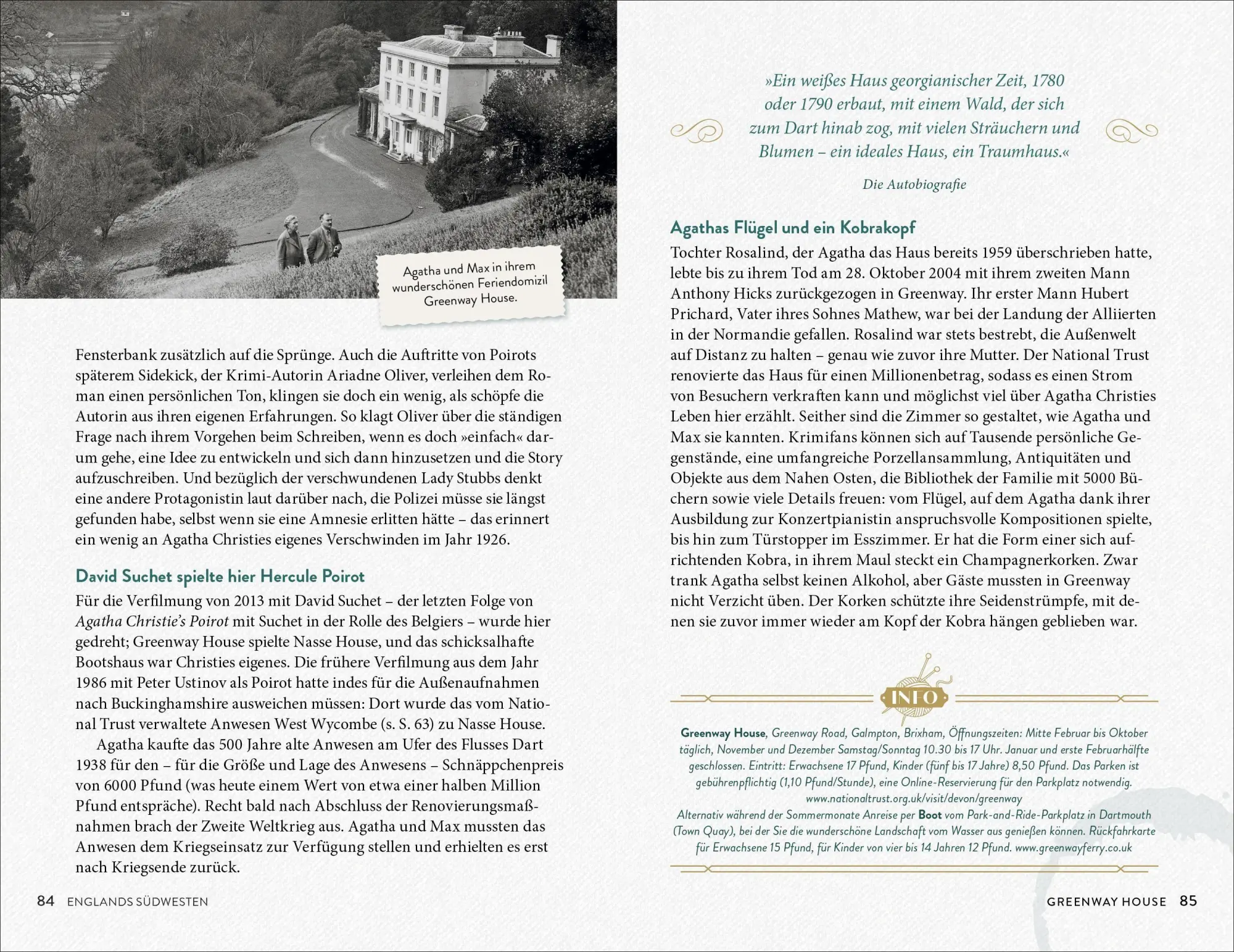 Bild: 9783734332654 | Der inoffizielle Agatha Christie Reiseführer | Stefanie Bisping | Buch