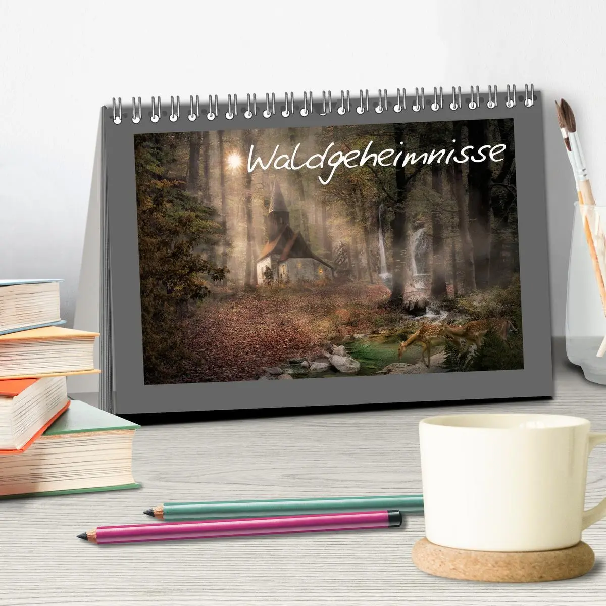 Bild: 9783457812754 | Waldgeheimnisse (Tischkalender 2026 DIN A5 quer), CALVENDO...