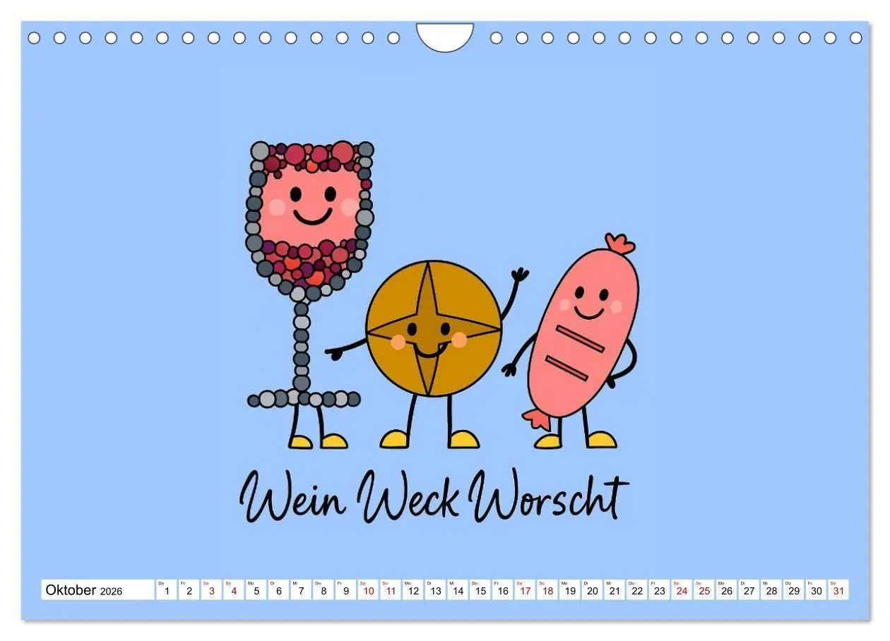 Bild: 9783516692754 | Die Pfalz ist das Beste (Wandkalender 2026 DIN A4 quer), CALVENDO...