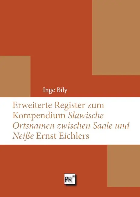Cover: 9783706912754 | Erweiterte Register zum Kompendium 'Slawische Ortsnamen zwischen...