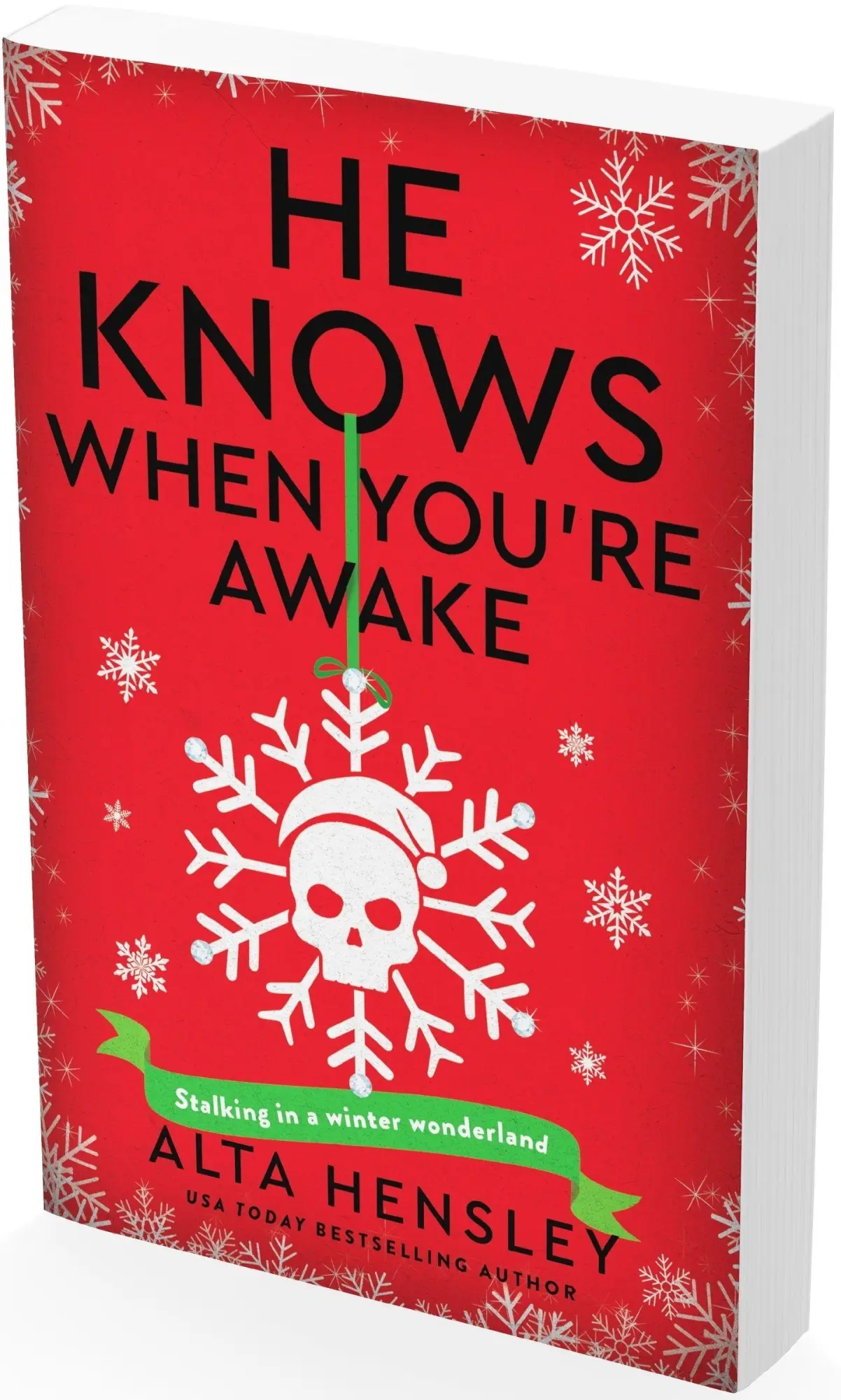 Cover: 9780063462854 | He Knows When You're Awake | A Naughty or Nice Novel | Alta Hensley