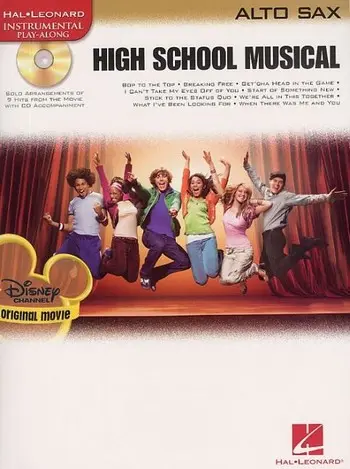 Cover: 9781423412854 | High School Musical (+CD) for alto sax | Hal Leonard