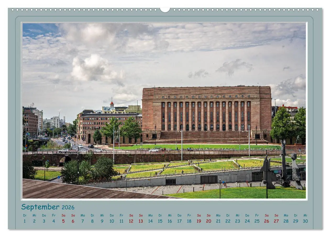 Bild: 9783457422854 | HELSINKI CITY (hochwertiger Premium Wandkalender 2026 DIN A2 quer),...
