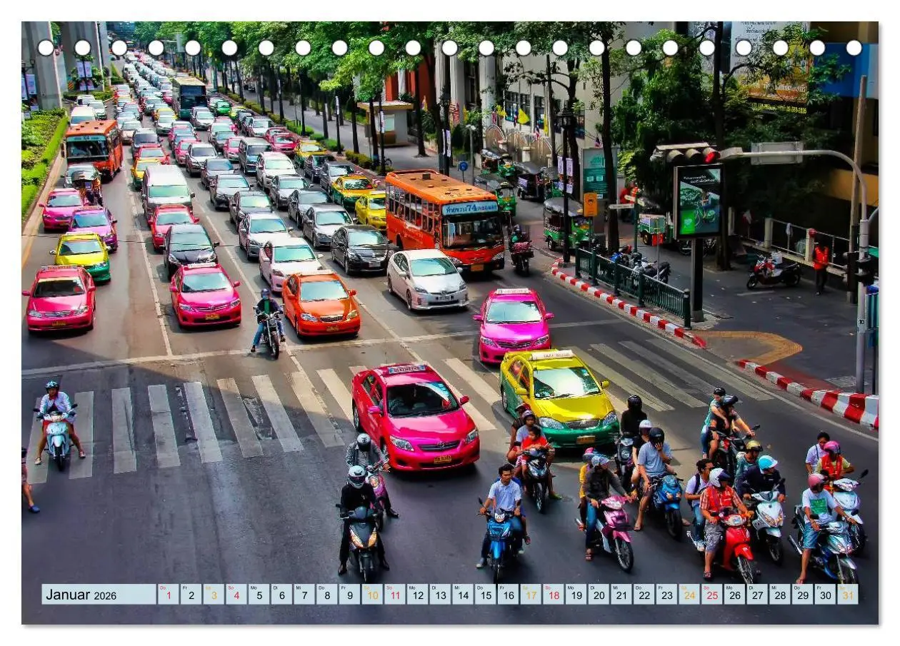 Bild: 9783457972854 | Bangkok - Königreich Thailand (Tischkalender 2026 DIN A5 quer),...