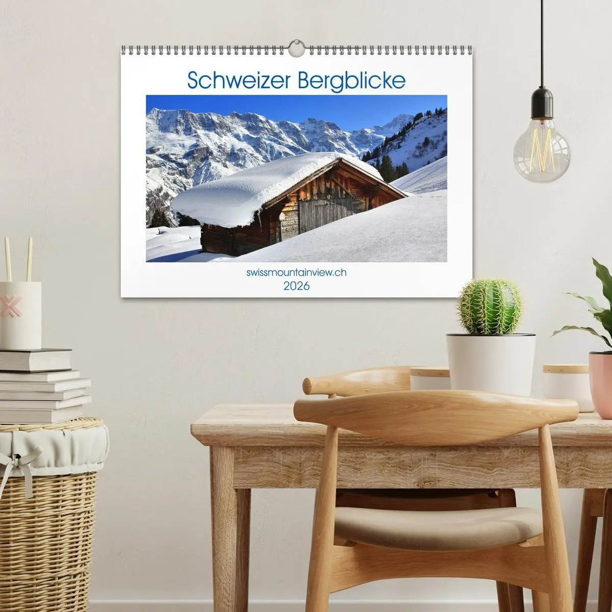 Bild: 9783457892954 | Schweizer Bergblicke (Wandkalender 2026 DIN A3 quer), CALVENDO...