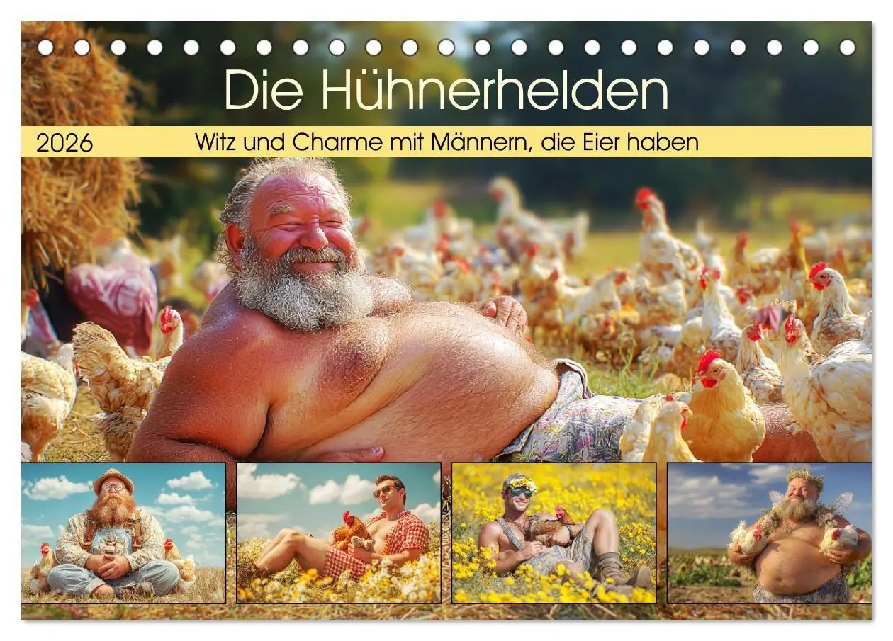 Cover: 9783516742954 | Die Hühnerhelden. Witz und Charme mit Männern, die Eier haben...