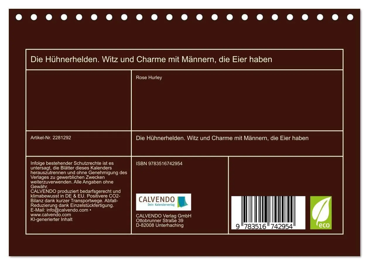 Bild: 9783516742954 | Die Hühnerhelden. Witz und Charme mit Männern, die Eier haben...