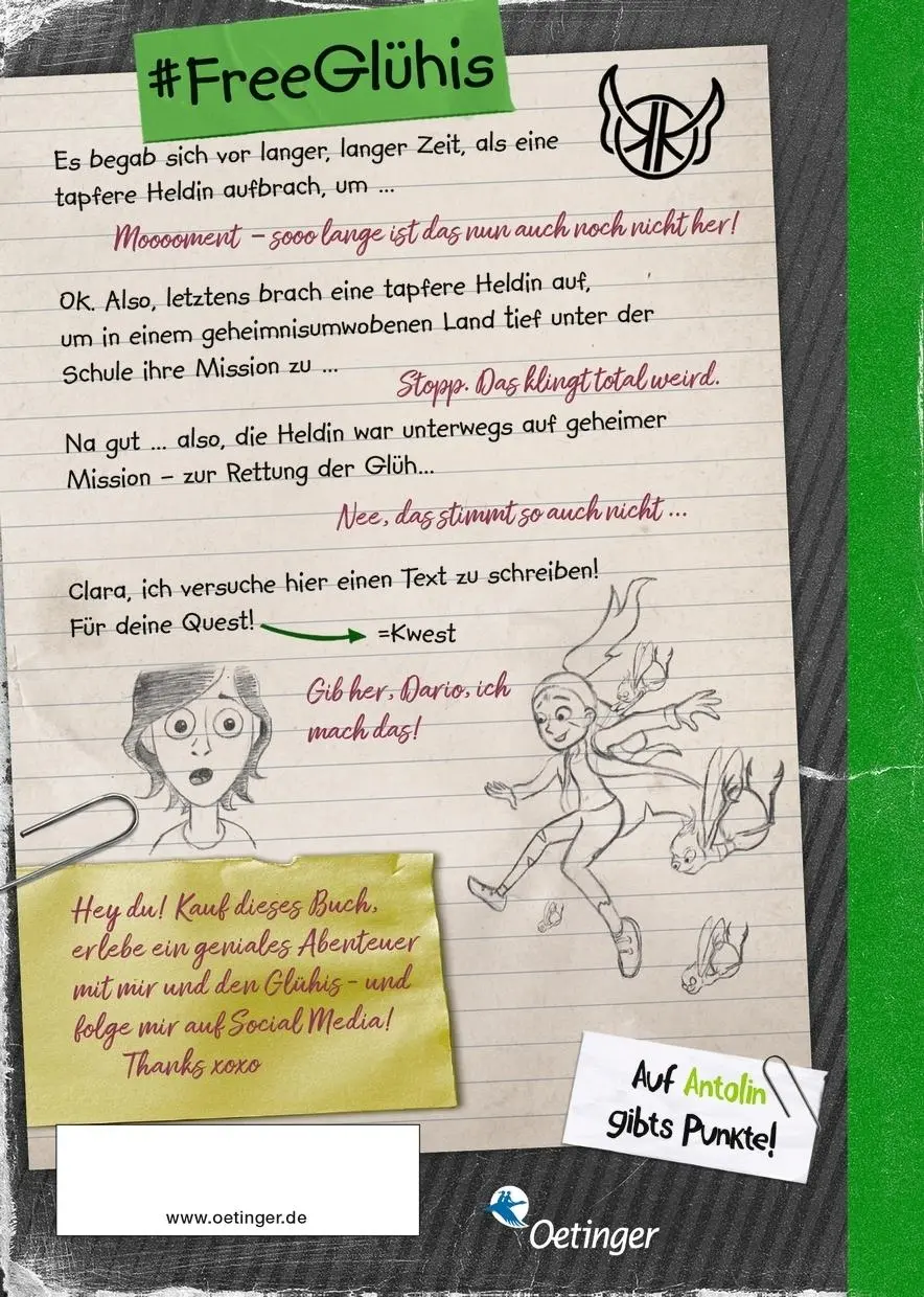 Rückseite: 9783751202954 | KoboldKroniken. Mission Glühelfe | Das Kwest-Abenteuer von Clara-mit-C