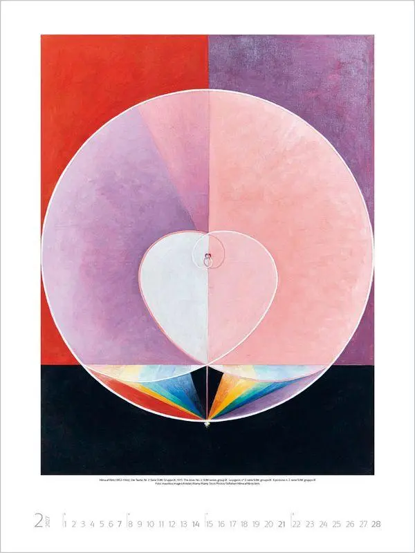 Bild: 9783819302954 | Hilma af Klint 2027 | Verlag Korsch | Kalender | 14 S. | Deutsch