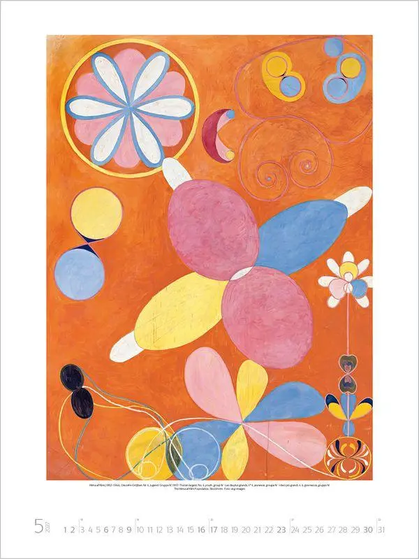 Bild: 9783819302954 | Hilma af Klint 2027 | Verlag Korsch | Kalender | 14 S. | Deutsch