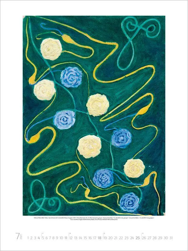 Bild: 9783819302954 | Hilma af Klint 2027 | Verlag Korsch | Kalender | 14 S. | Deutsch