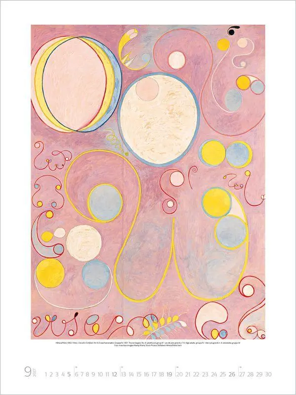 Bild: 9783819302954 | Hilma af Klint 2027 | Verlag Korsch | Kalender | 14 S. | Deutsch