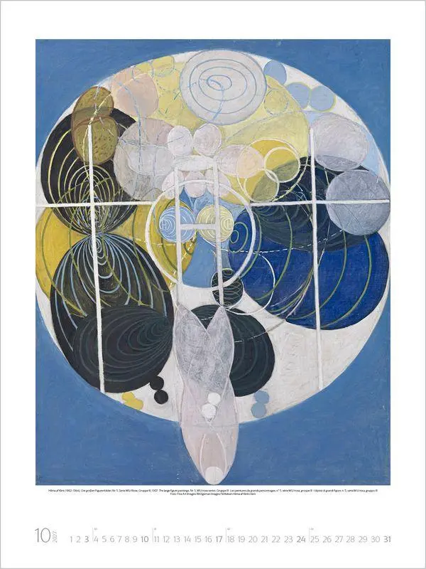 Bild: 9783819302954 | Hilma af Klint 2027 | Verlag Korsch | Kalender | 14 S. | Deutsch