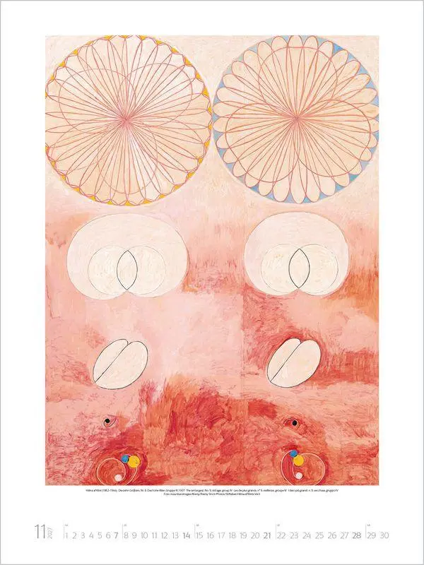 Bild: 9783819302954 | Hilma af Klint 2027 | Verlag Korsch | Kalender | 14 S. | Deutsch
