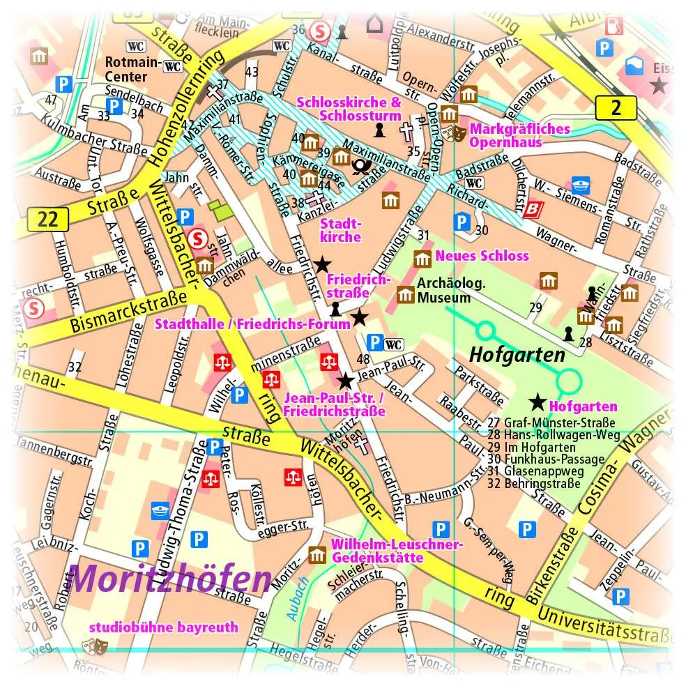 Bild: 9783961322954 | Bayreuth 1 : 14 000 | (Land-)Karte | Stadtplan (PUBLICPRESS) | Deutsch