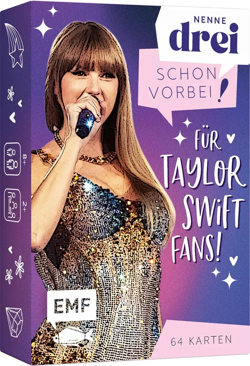 Cover: 4260478343054 | Kartenspiel: Nenne drei - schon vorbei! ... für Taylor Swift-Fans!