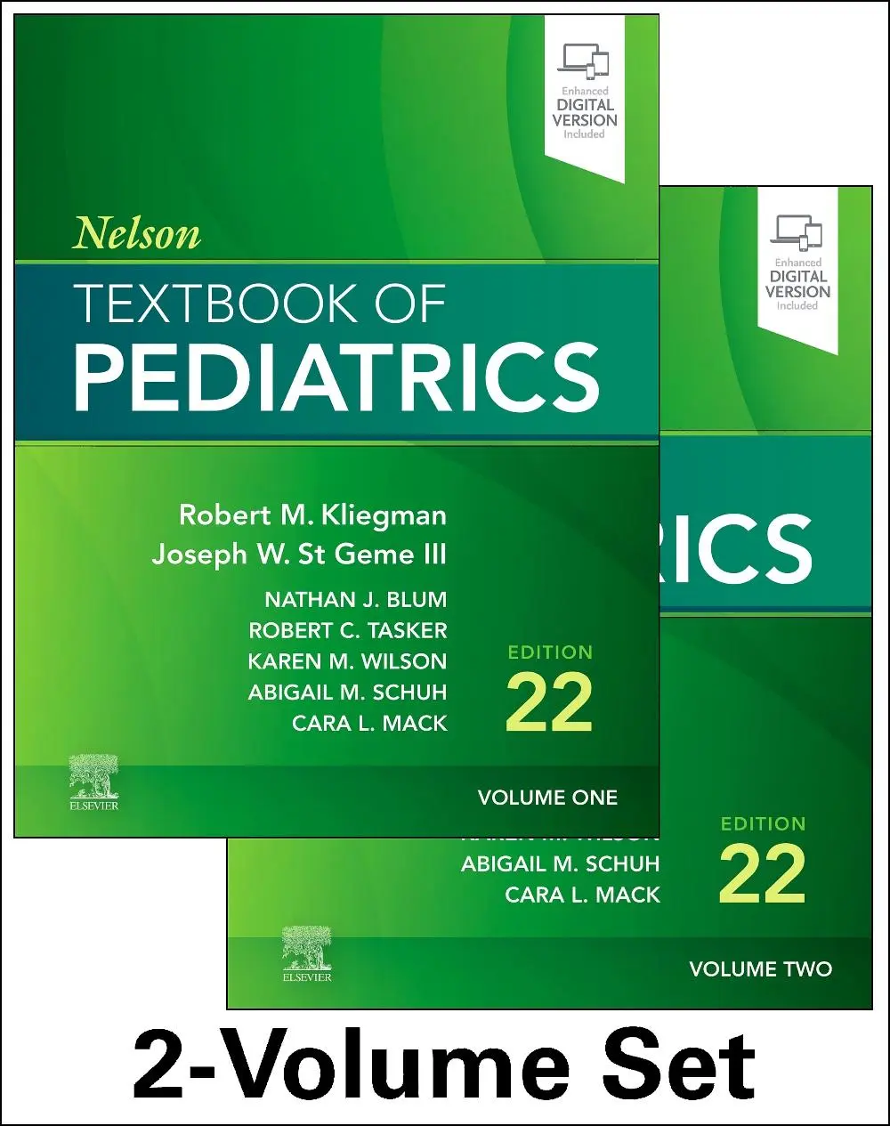 Cover: 9780323883054 | Nelson Textbook of Pediatrics, 2-Volume Set | Robert Kliegman (u. a.)