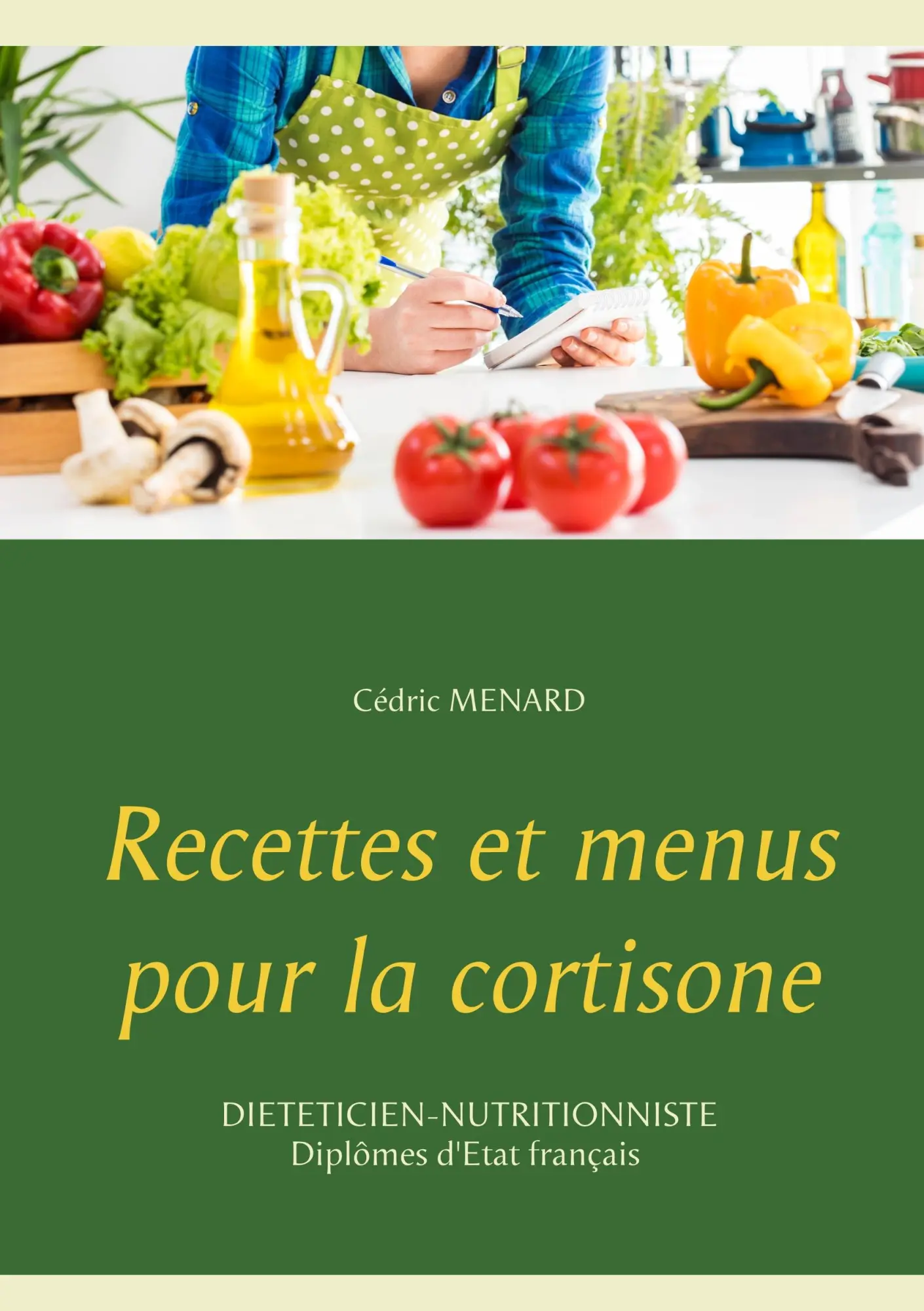Cover: 9782322143054 | Recettes et menus pour la cortisone | Cedric Menard | Taschenbuch