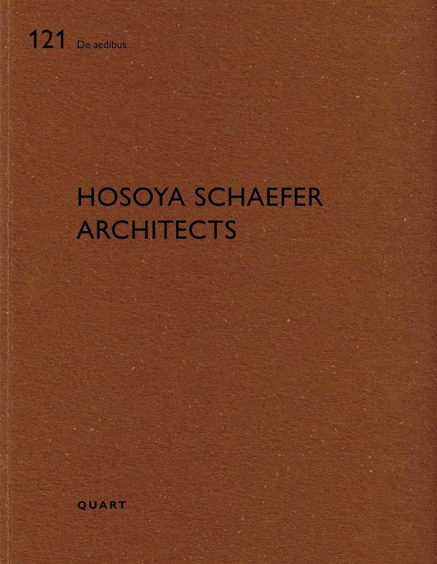 Cover: 9783037613054 | Hosoya Schaefer Architects | De aedibus | Heinz Wirz | Taschenbuch