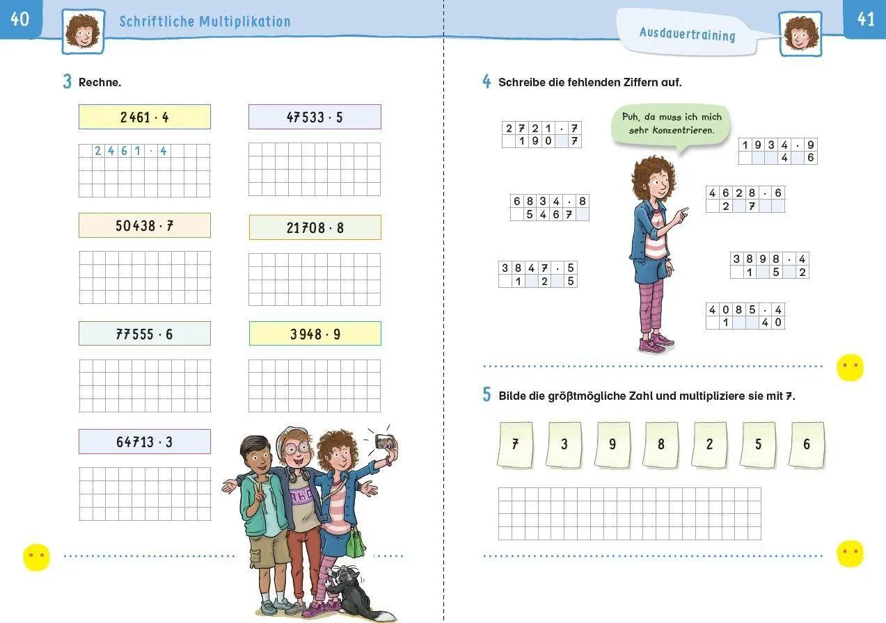 Bild: 9783411763054 | Übungsheft Mathematik - 4. Klasse | Kim Wagner | Taschenbuch | 88 S.